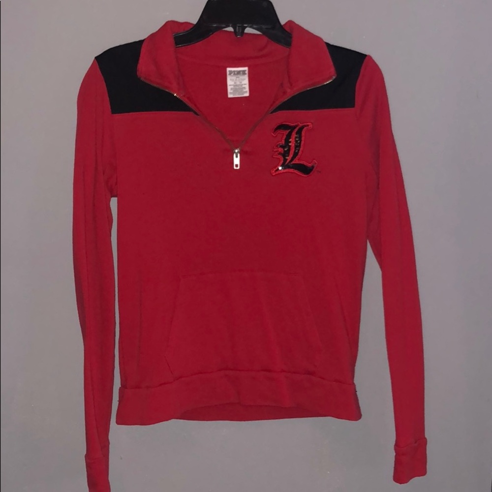 PINK Victoria secret Louisville sweatshirt.